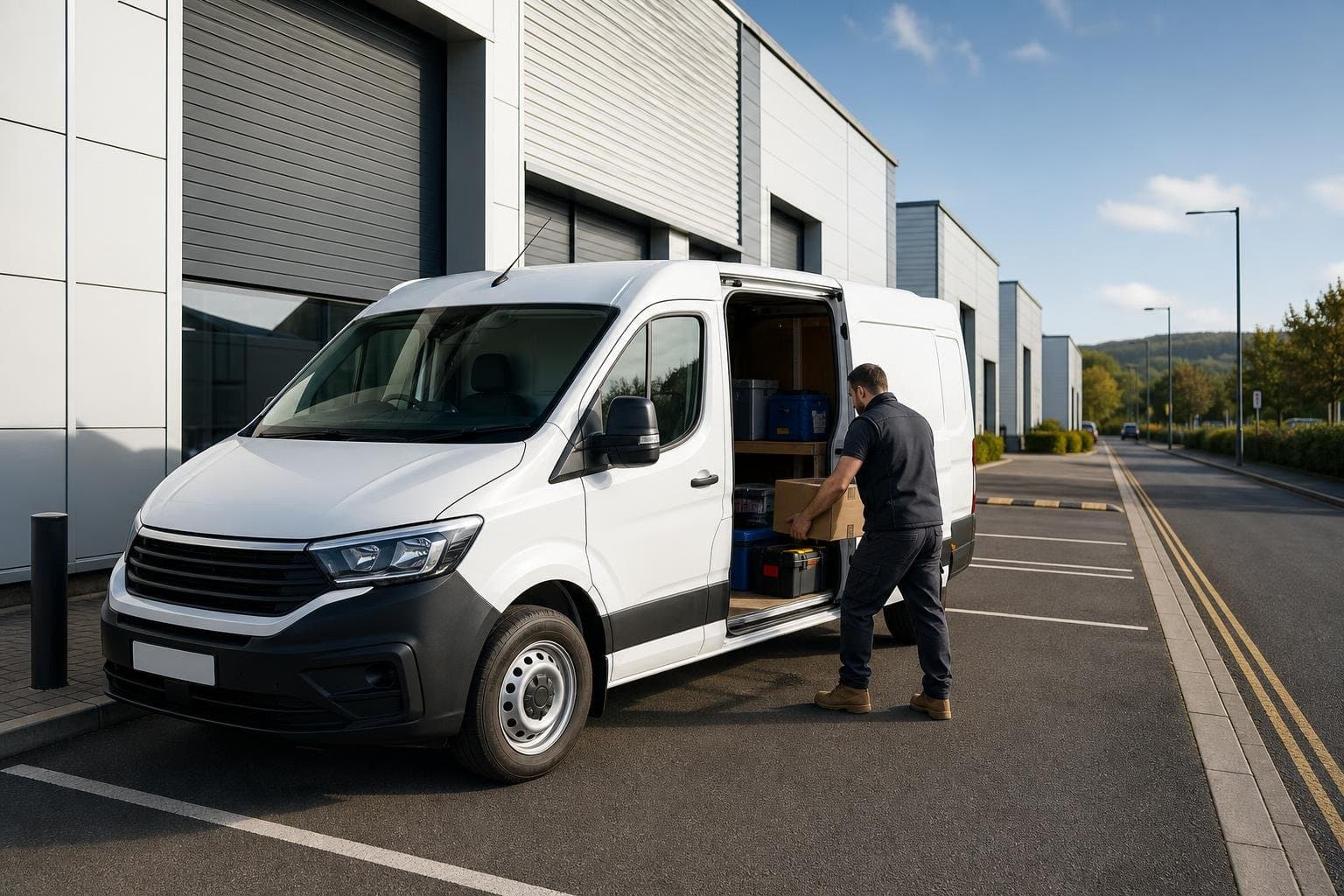 Self-drive van for business deliveries and trade work in Hendon